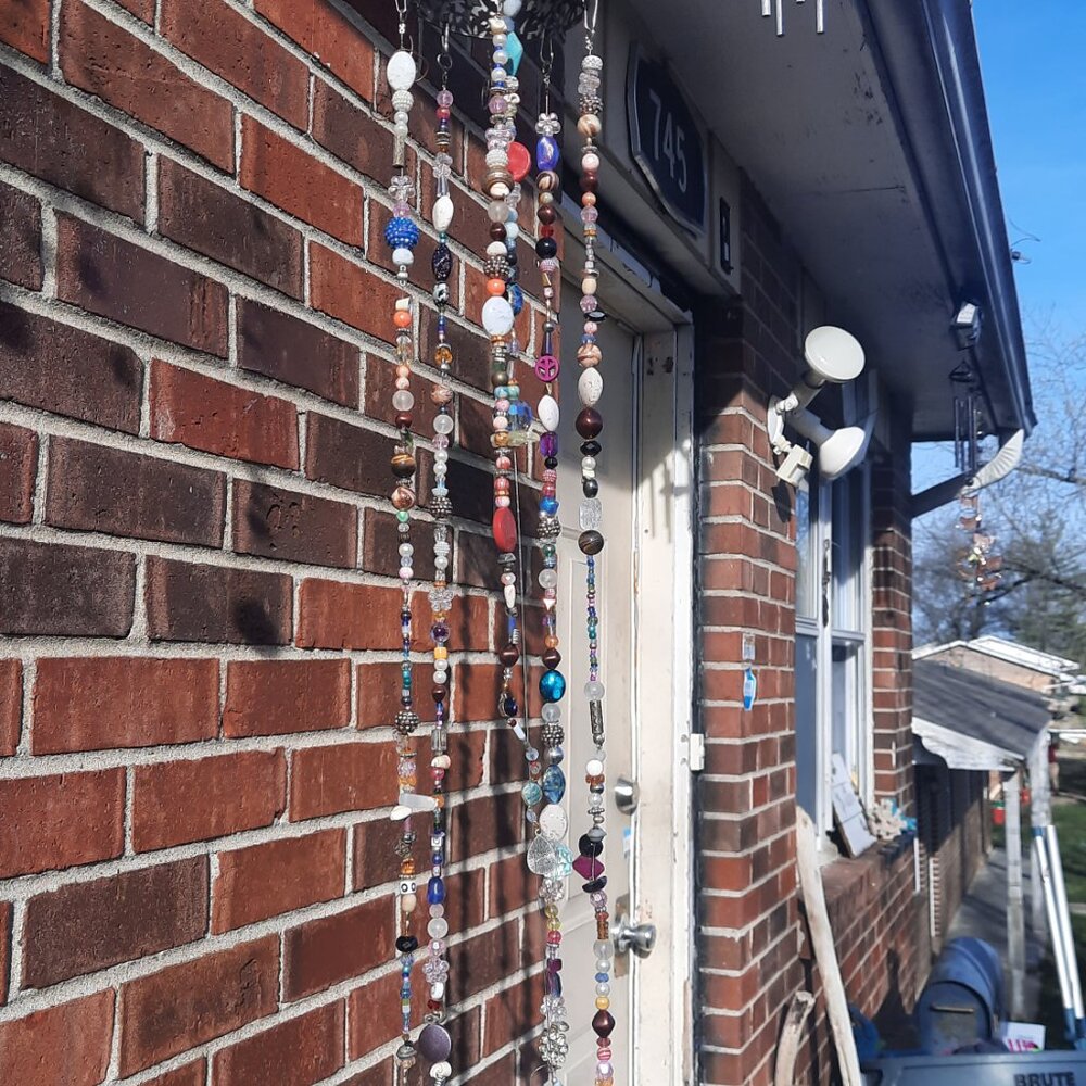 Handmade suncatcher/windchime - Picture 3 of 5